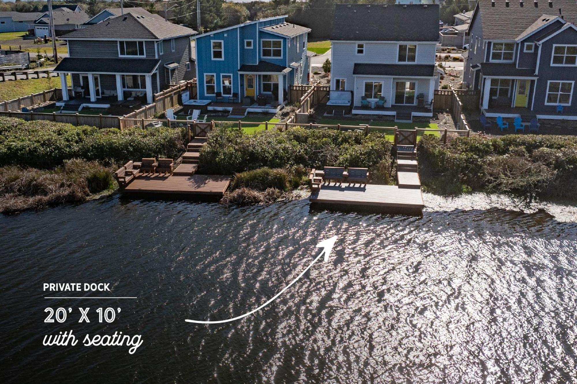 Herons Haven On The Canal Villa Ocean Shores Exterior photo